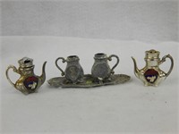Miniature Tea Set S&P sets
