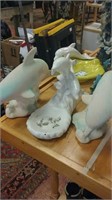 Set of 3 dolphins home decor