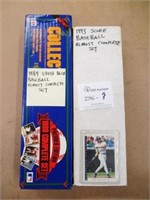 1989 & 1993 Baseball Almost Complete Sets