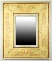 FAUX PAINTED MIRROR