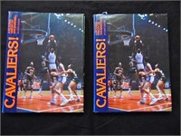 2 Autographed Books History of UVA Basketball