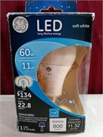 GE LED 11w Softwhite A19 Omni Bulb, 800 Lumens