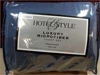Hotel Style Luxury Embroidered Microfiber Sheet