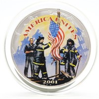 2001 American Heroes 9/11 Silver Eagle 1 oz