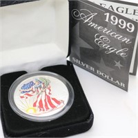 1999 $1 American Eagle Silver Dollar US Coin 1 Oz