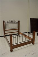 Iron & Wood Bed