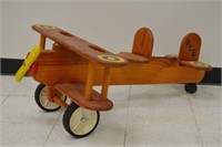 Handmade Ride-a-long  Airplane Toy