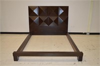 Prism Cubed Panel Bed Queen Sized