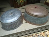 2 X VICTORIAN FOOD COVER