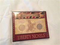 TWO LIBERTY NICKELS