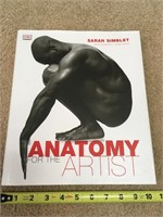 ANATOMY FOR THE ARTIST HARDCOVER BOOK