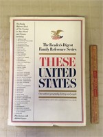 HARDCOVER "THESE UNITED STATES" -MAPS