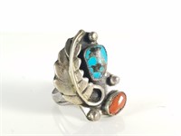 STERLING SILVER NATIVE AMERICAN RING