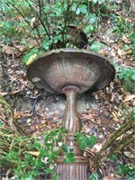 2  TIER CAST IRON VICTORIAN GARDEN FOUNTAIN