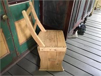 VICTORAIN BALTIC PINE STEP CHAIR