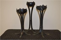 Group of 3 Decorative Candle Holders