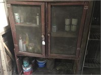 VINTAGE MEAT SAFE & CONTENTS