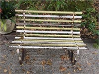 VINTAGE 1950'S GARDEN BENCH