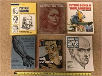 COLLECTION OF ARTIST AND DRAWING BOOKS
