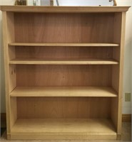 QUALITY SOLID WOOD HANDCRAFTED ADJUSTABLE BOOKCASE