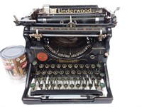 Machine à écrire Underwood années 20