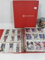 1800 cartes de hockey Upper deck, Pro set, Score