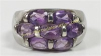 Sterling Silver Amethyst Ring