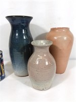 Vases en céramique, potiers du Québec