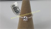 Sterling Silver White CZ Ring