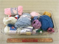 YARN AND SEWING ITEMS