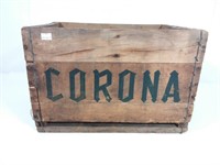 Caisse en bois vintage Corona