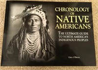 HARDCOVER "CHRONOLOGY OF NATIVE AMERICANS"