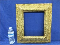 antique smaller gold picture frame (9.5" x 11.5")