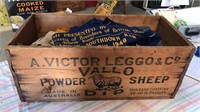 VICTOR LEGGO CO BOX & CONTENTS