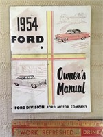 1954 FORD OWNER'S MANUAL