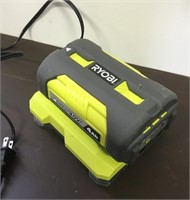 RYOBI 40 V LITHIUM BATTERY AND CHARGER