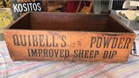 QUIBELL'S SHEEP DIP POWDER BOX