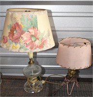 2 MID-CENTURY TABLE LAMPS ! B-2