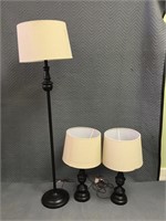 3 Piece Lamp Set