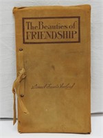THE BEAUTIES OF FRIENDSHIP LEATHER BOUND BOOK B4