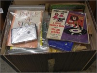 Box of Children's Read & Songs Cassettes, Books