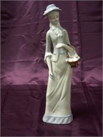 Tall Lady Figurine apprx 14"