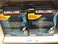 4 Boxes Kirkland Minoxidil