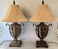 Large Pair Table Lamps