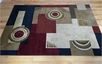 MODERN ABSTRACT AREA RUG