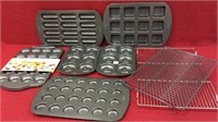 Group of 6 Non-Stick Bakeware & Cookie