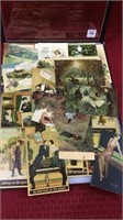 Group of Vintage Postcards Including