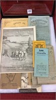 Group of Old Booklets, Pamphlets, Notebooks