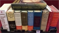 Group of Winston Churchill Books
