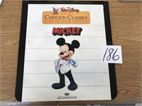 1984 MICKEY MOUSE CARTOON CLASSICS LASER DISC